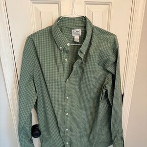 LL Bean Kennebunk Sport shirt XXL Slightly Fitted
